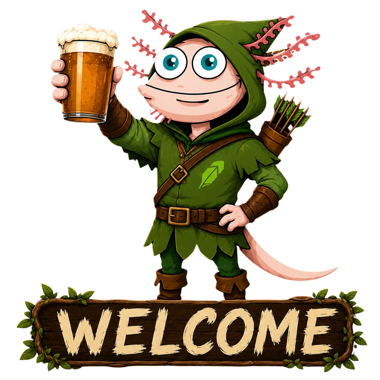 Axel welcoming the community
